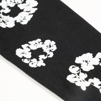 Flower Black Denim Complete