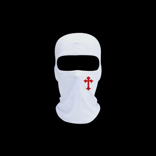 BALACLAVA Chrome Cross White