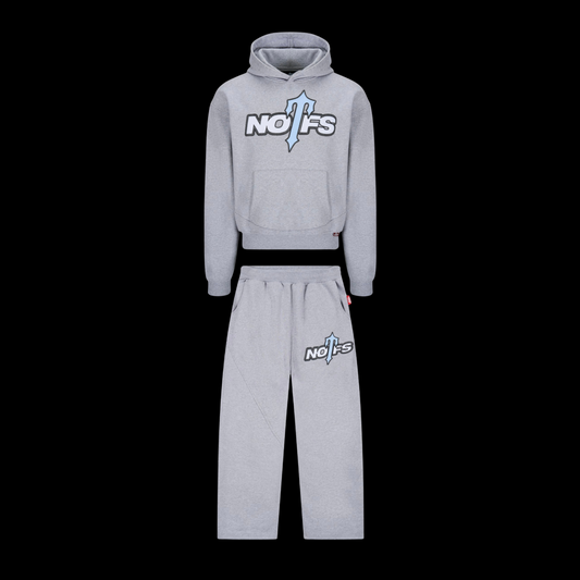 TRAP x NOFS Tracksuite Grey