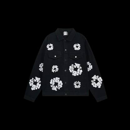 Flower Black Denim Complete