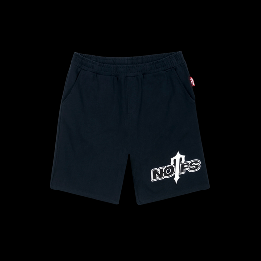 TRAP x NOFS Black Shorts