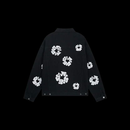 Flower Black Denim Complete